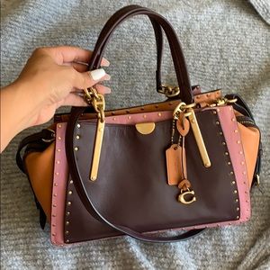 Coach Dreamer with Rivets Handbag
